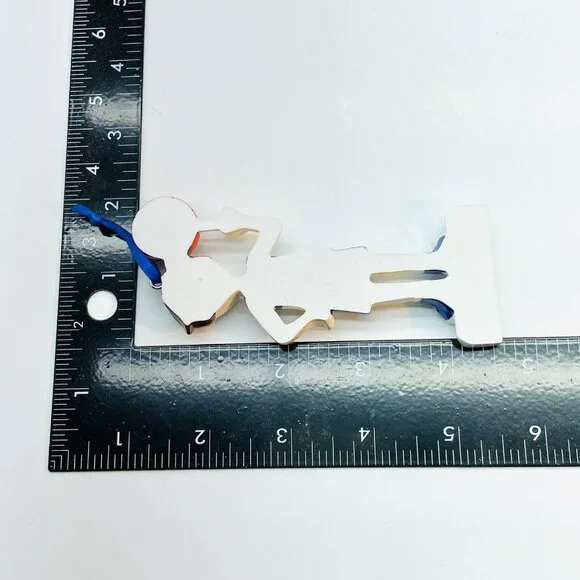 NEW Basketball Player Cute Boy Personalizable Blank Christmas Ornament By Polarx - Picture 7 of 8